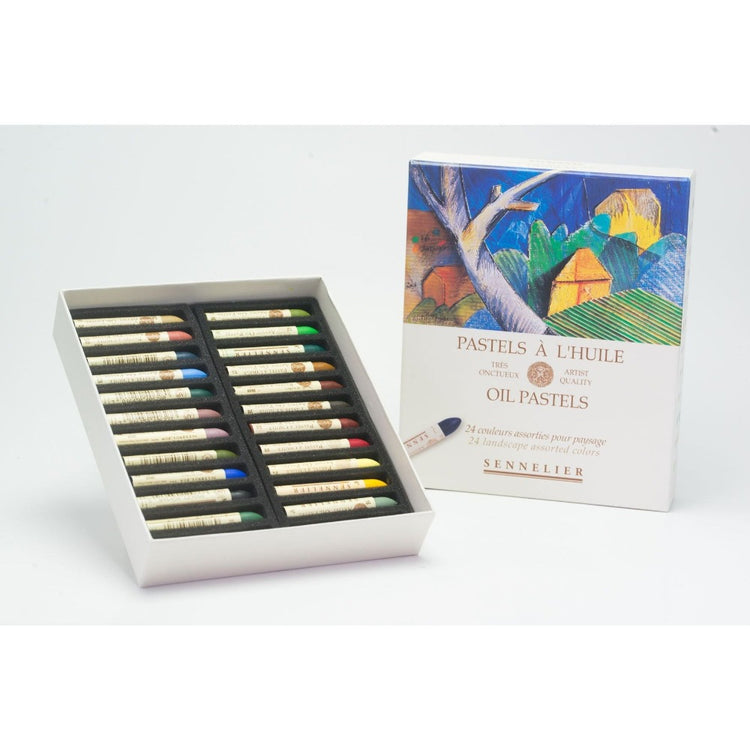 Sennelier Oil Pastel Sets - 12 & 24 Colours