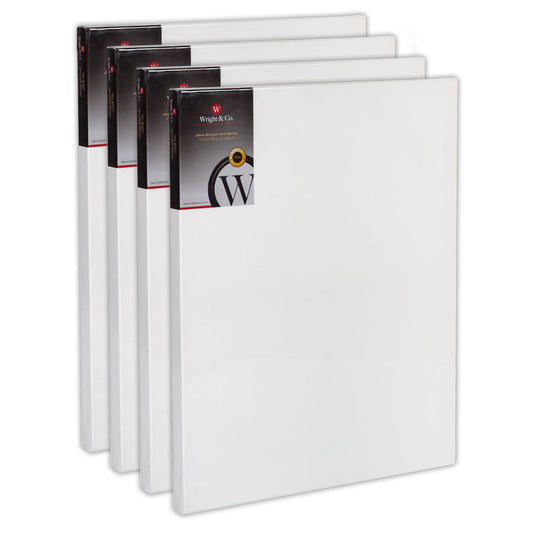 Wright & Co Poly Cotton Stretched Canvas 35mm 12oz PC - Full Carton - Online Only