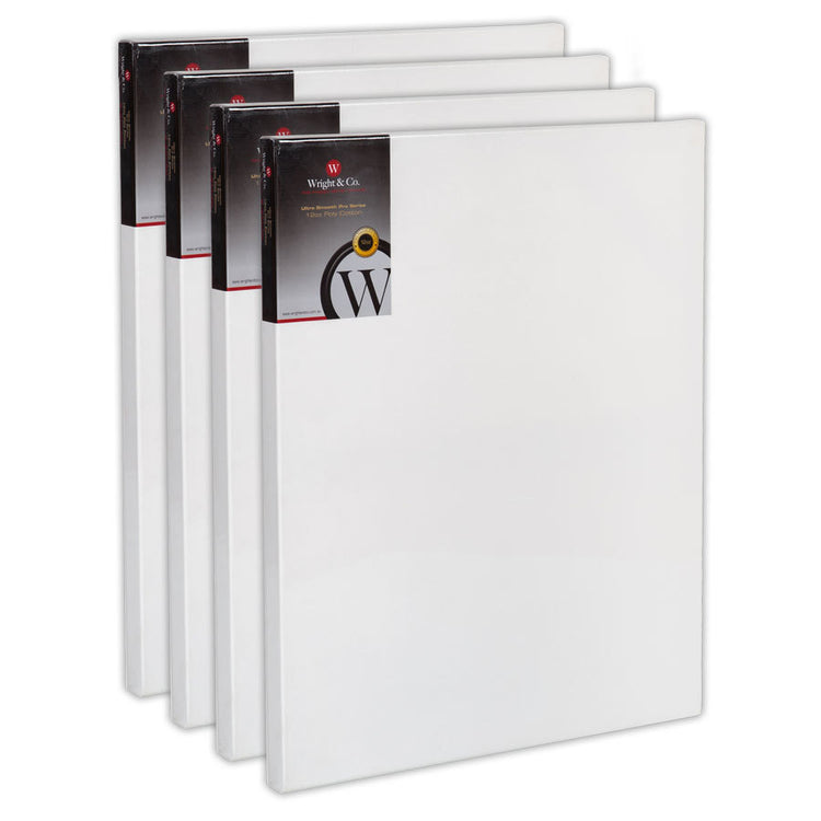 Wright & Co Poly Cotton Stretched Canvas 35mm 12oz PC - Full Carton - Online Only