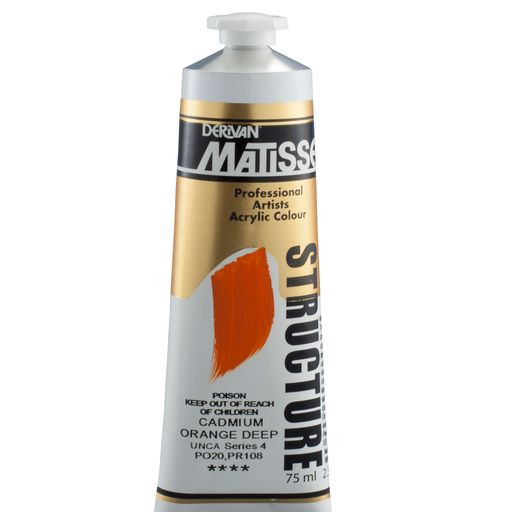 Matisse Acrylic Paint Structure - 75ml Tubes - A to M