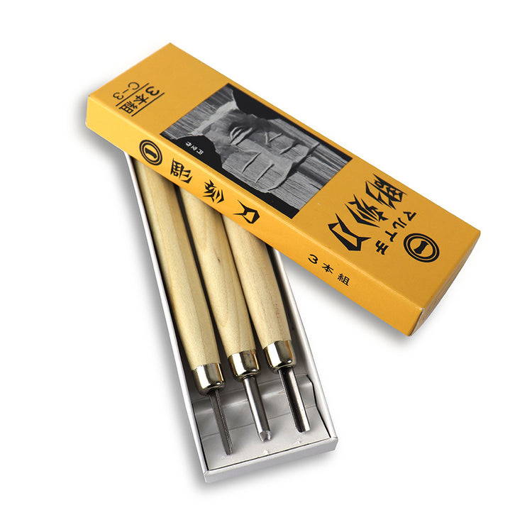 Japanese Lino Carving Tool Set 3PCS