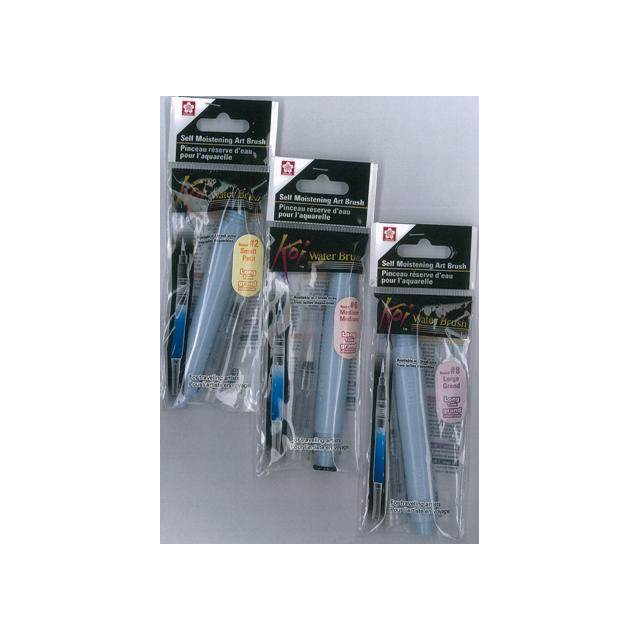 Sakura Koi Water Brush Round - Nib Size 2 to 8