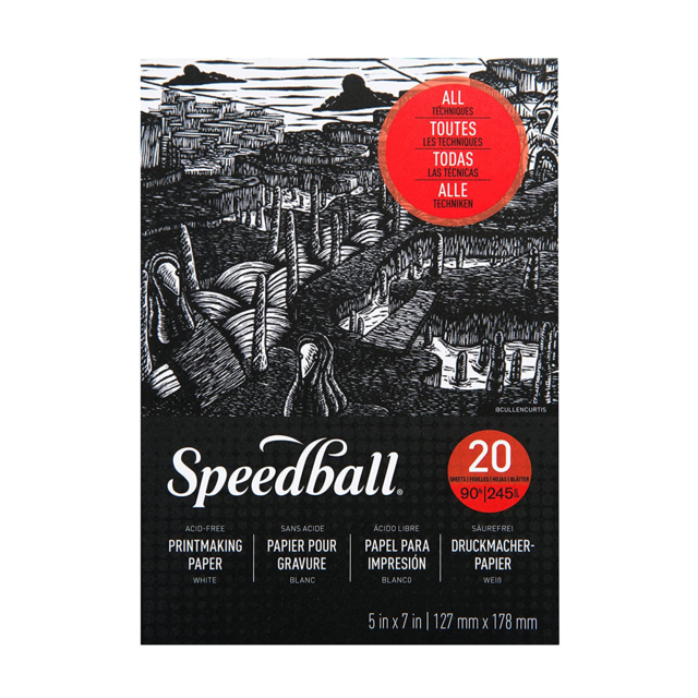 Speedball Printmaking Paper Pads - 245gsm