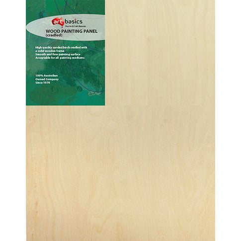 Art Basics Wood Painting Panel - Various sizes