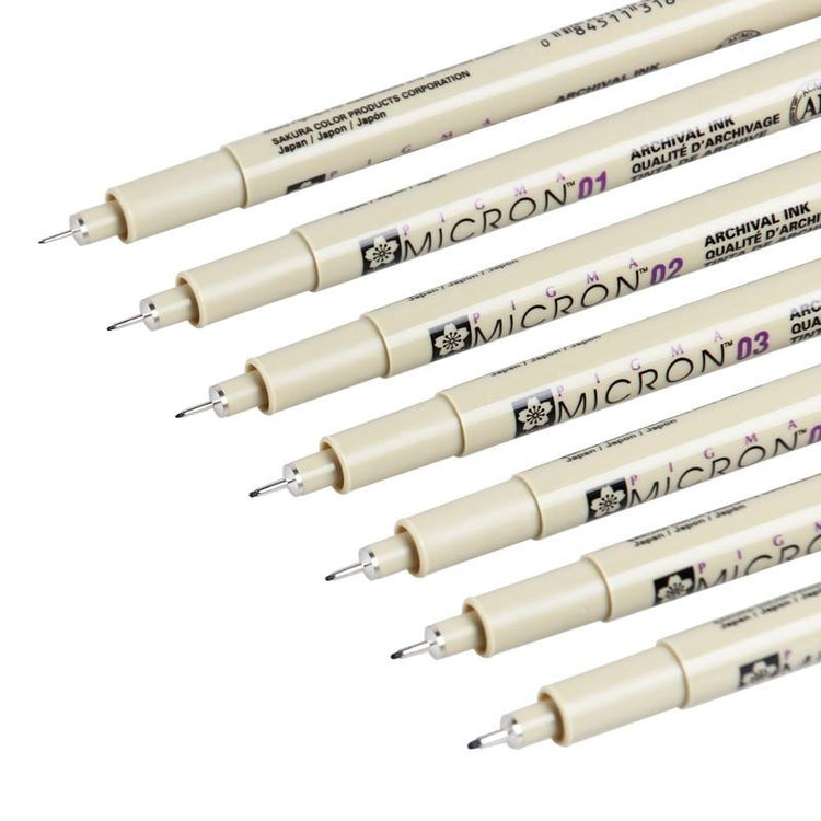 Sakura Pigma Micron Archival Pens