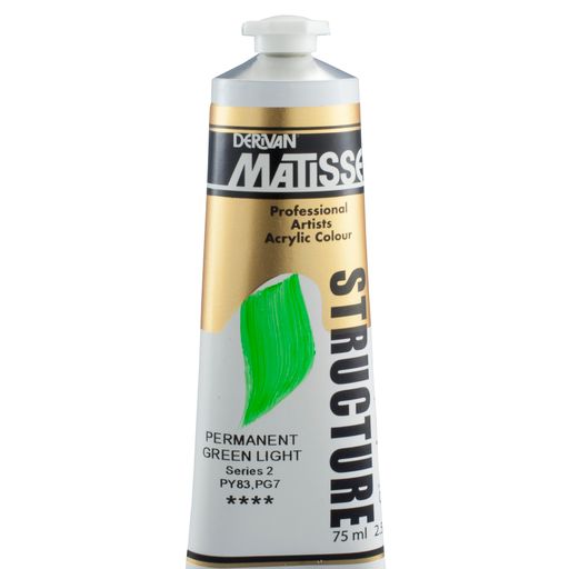 Matisse Acrylic Paint Structure - 75ml Tubes - A to M