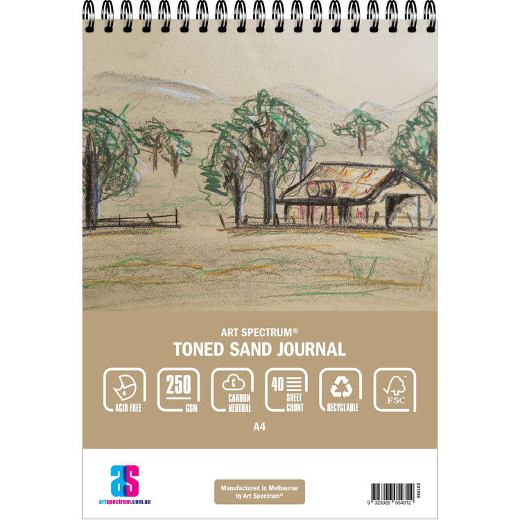 Art Spectrum Toned Journals 250gsm