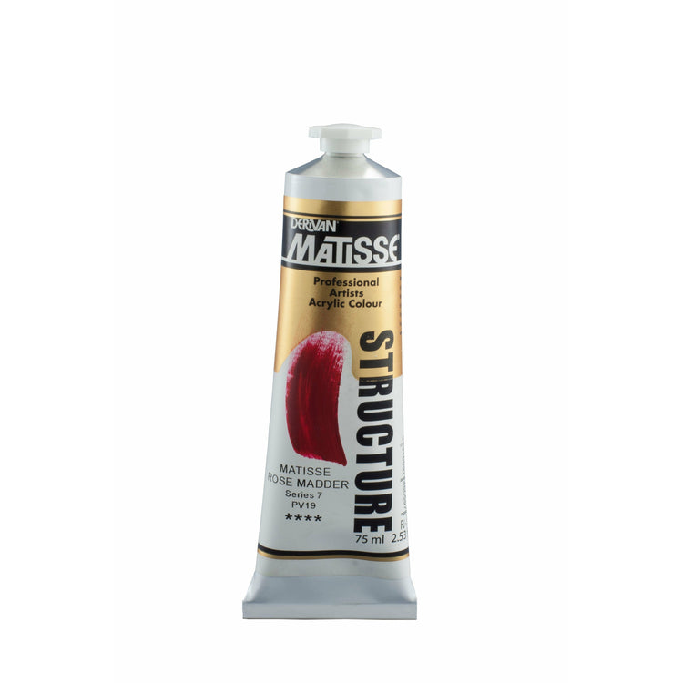 Matisse Acrylic Paint Structure - 75ml Tubes - A to M