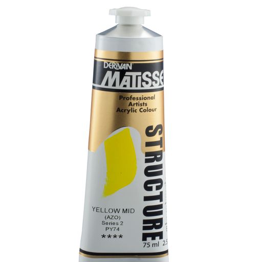 Matisse Acrylic Paint Structure - 75ml Tubes - A to M