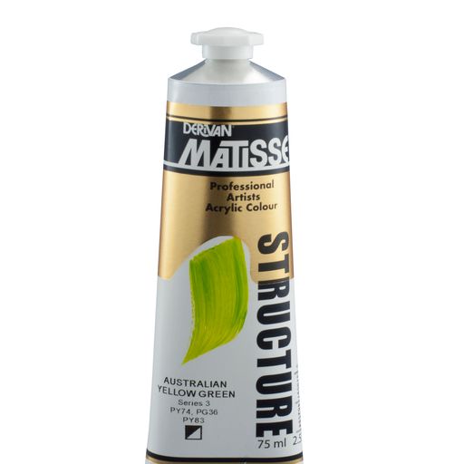 Matisse Acrylic Paint Structure - 75ml Tubes - A to M