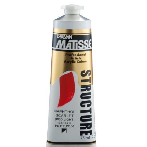 Matisse Acrylic Paint Structure - 75ml Tubes - A to M