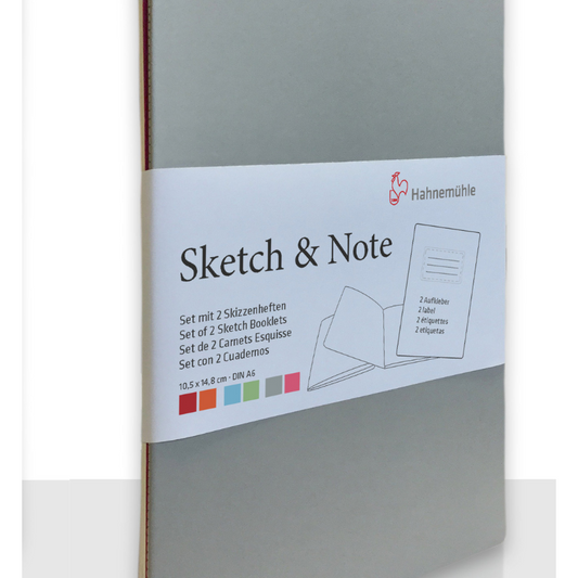 Hahnemuhle Sketch & Note Books - A5 & A6 - Twin packs