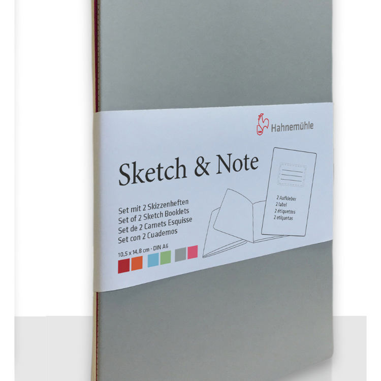 Hahnemuhle Sketch & Note Books - A5 & A6 - Twin packs