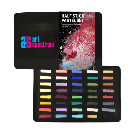 Art Spectrum Artists Soft Round Pastels - Half Stick Sets