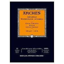 Arches Aquarelle Watercolour Pads - 300gsm - Various sizes