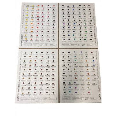 Daniel Smith 266 Paint it Colour Chart