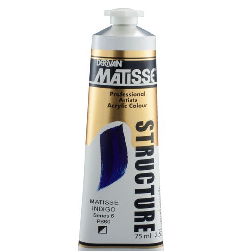 Matisse Acrylic Paint Structure - 75ml Tubes - A to M