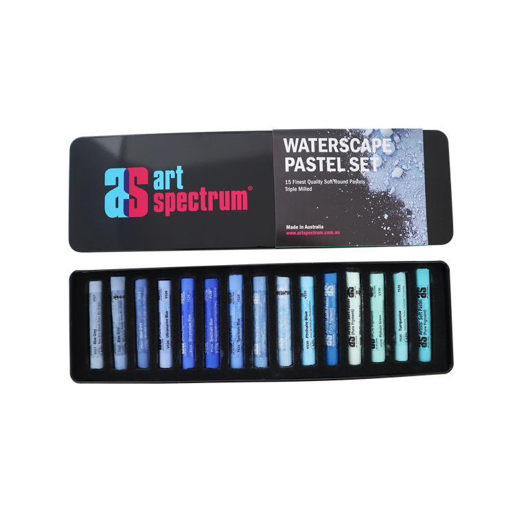 Art Spectrum Artists Soft Round Pastels - Tins of 15