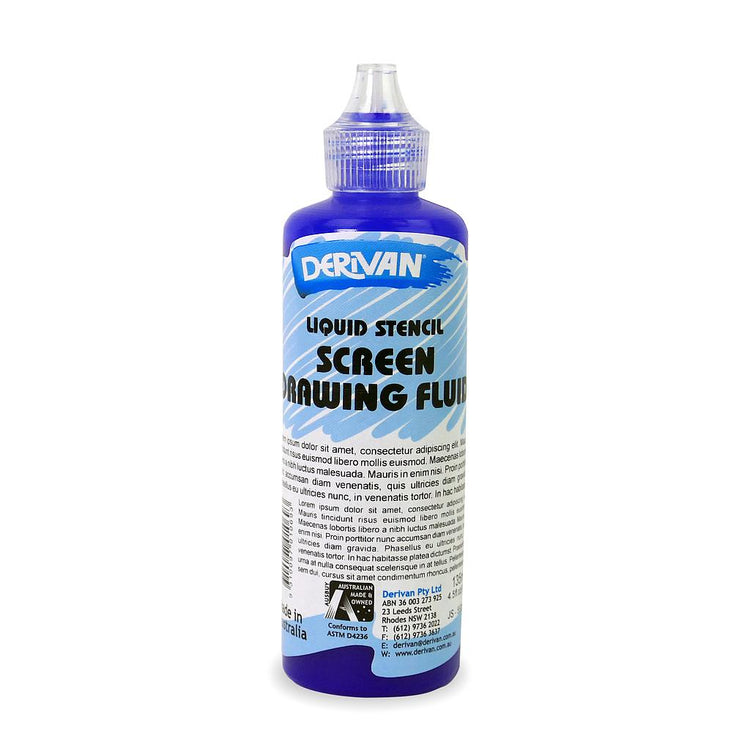 Derivan Screen Drawing Fluid 135ml