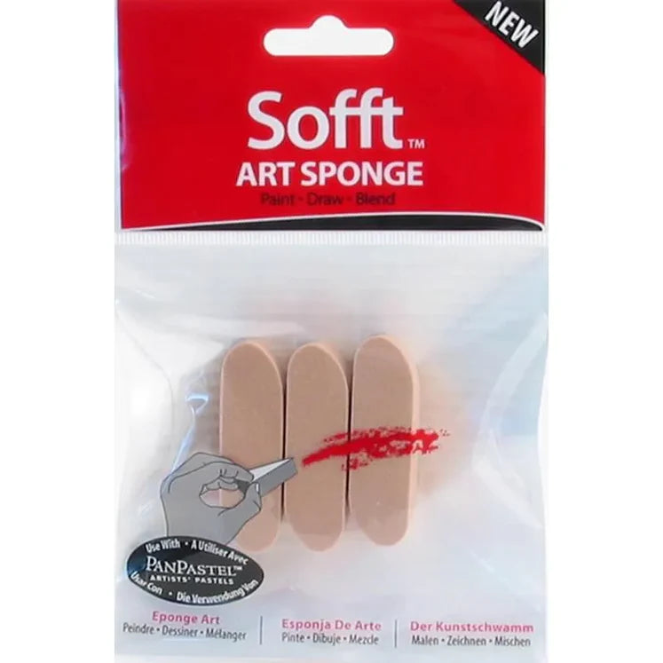 PanPastel Sofft Art Sponges - Various shapes