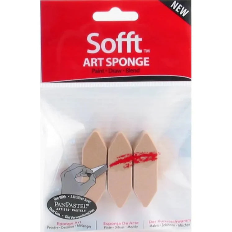 PanPastel Sofft Art Sponges - Various shapes