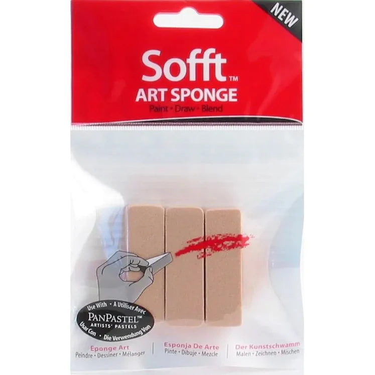 PanPastel Sofft Art Sponges - Various shapes