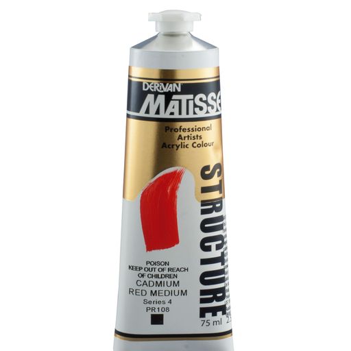 Matisse Acrylic Paint Structure - 75ml Tubes - A to M