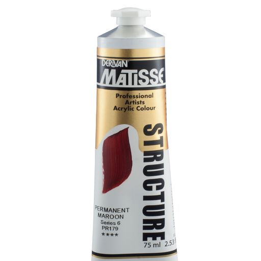 Matisse Acrylic Paint Structure - 75ml Tubes - A to M