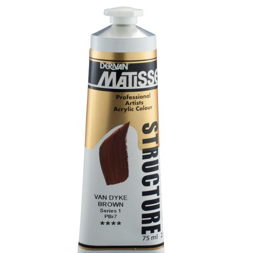 Matisse Acrylic Paint Structure - 75ml Tubes - A to M