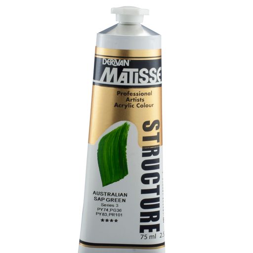 Matisse Acrylic Paint Structure - 75ml Tubes - A to M