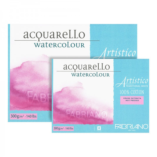 Fabriano Artistico Watercolour Pad - 300gsm