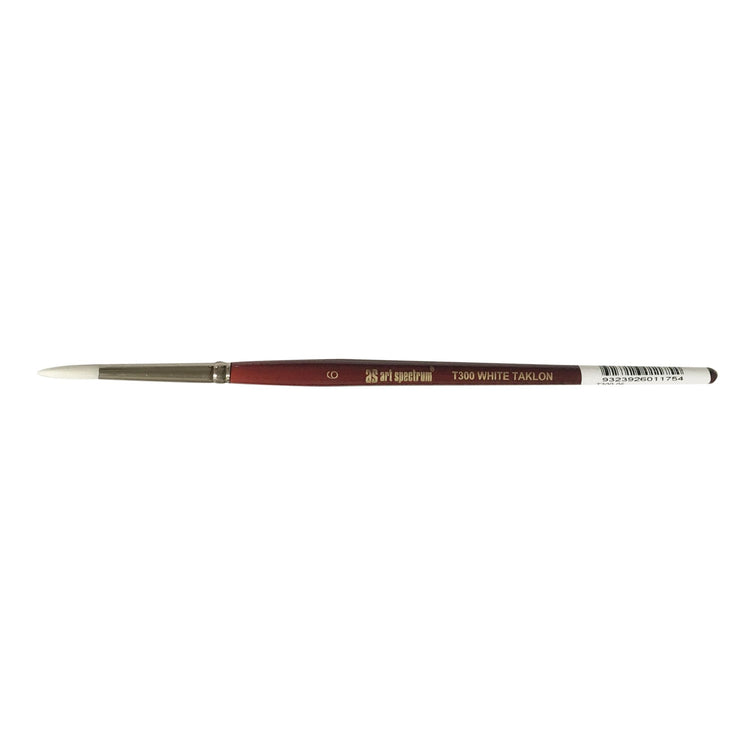 Art Spectrum 300 White Taklon Brushes - Round