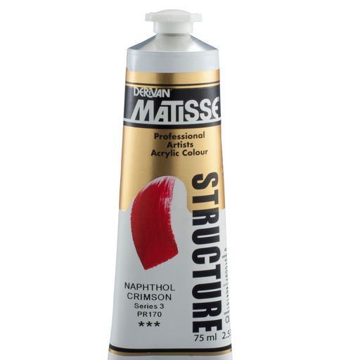 Matisse Acrylic Paint Structure - 75ml Tubes - A to M