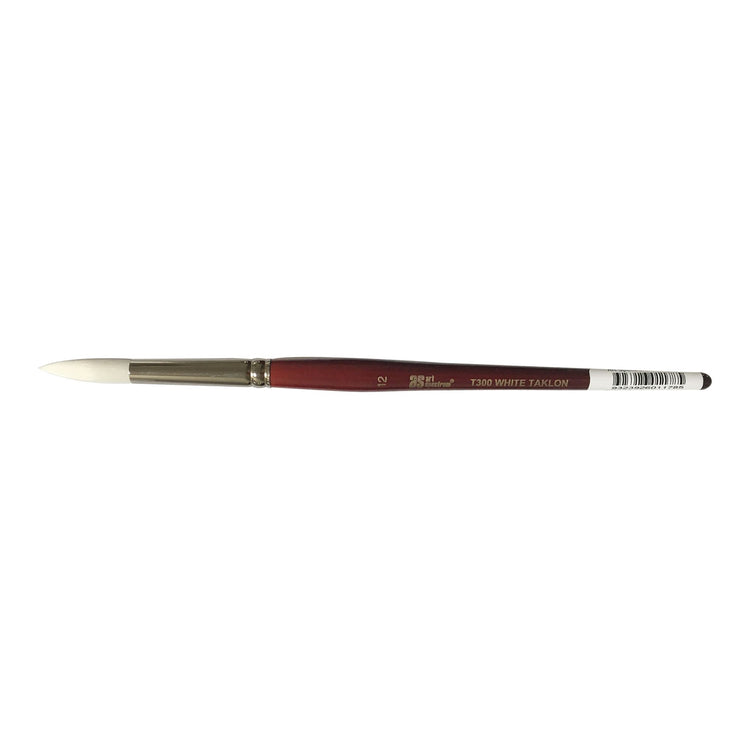 Art Spectrum 300 White Taklon Brushes - Round
