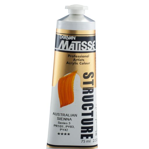 Matisse Acrylic Paint Structure - 75ml Tubes - A to M