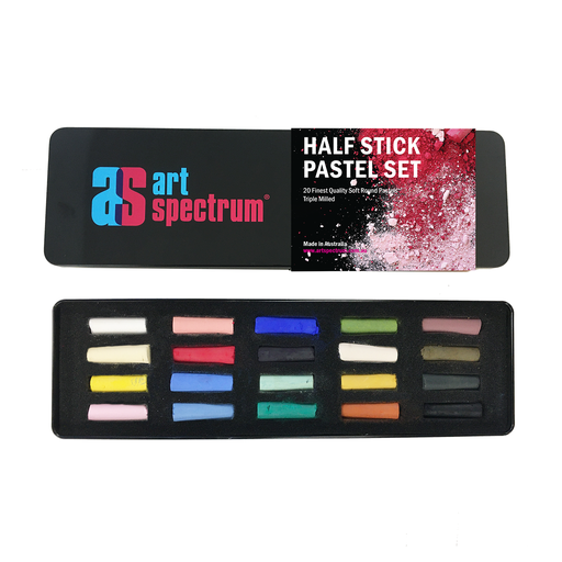 Art Spectrum Artists Soft Round Pastels - Half Stick Sets
