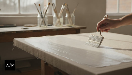 How to Gesso a Canvas for a Professional Smooth Finish