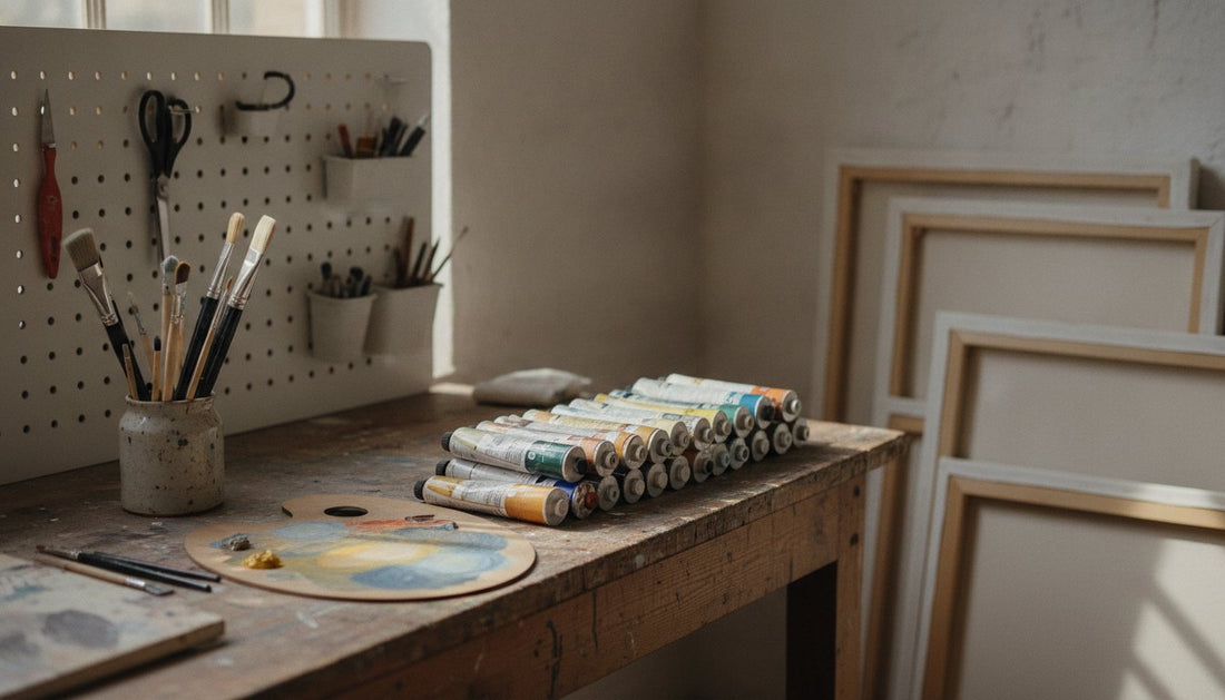 Organising Art Supplies in a Small Space: A Professional Studio Checklist