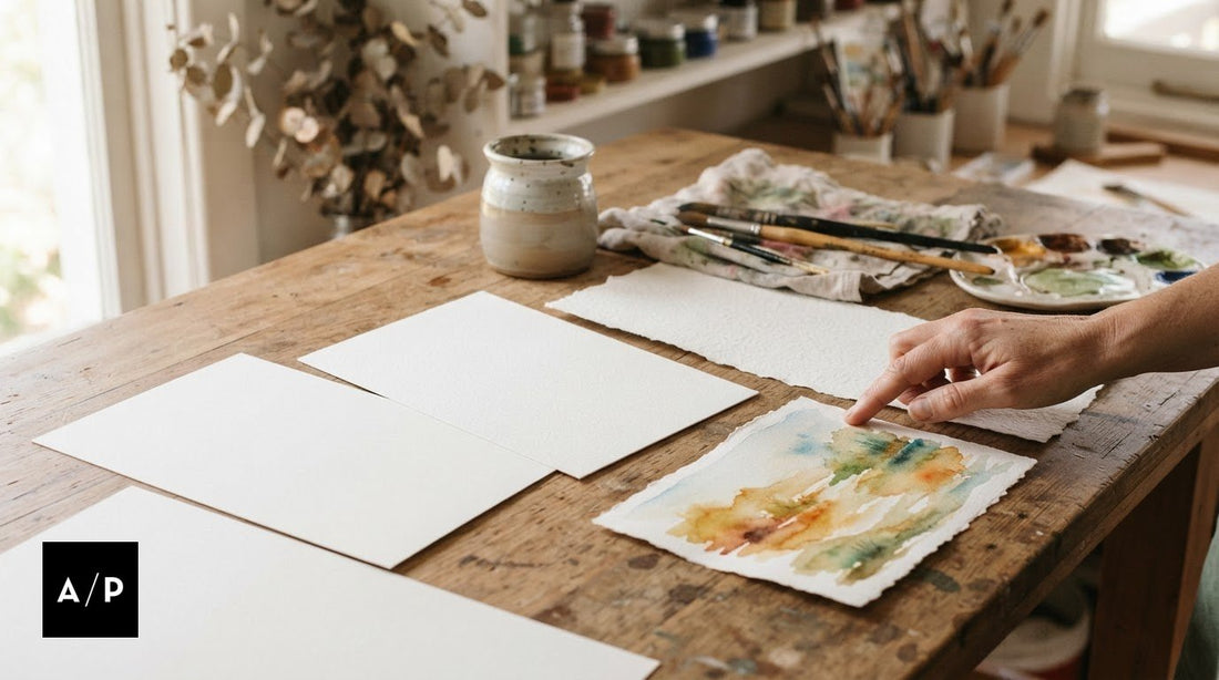Watercolour Paper Explained: How to Choose the Right Surface
