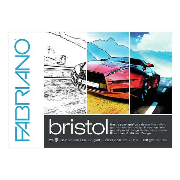 Fabriano Bristol Pad A4  - 250gsm