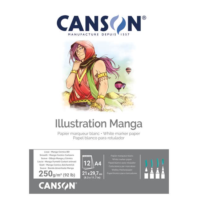 Canson Illustration Manga Pad 250 gsm