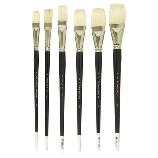 Art Basics 101F Bristle Brush - Flat