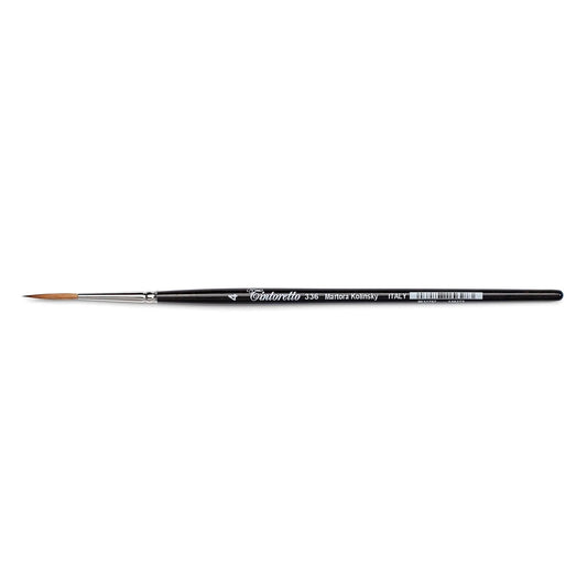 Tintoretto Long Hair Round Liner Brush Kolinsky Sable - Series 336
