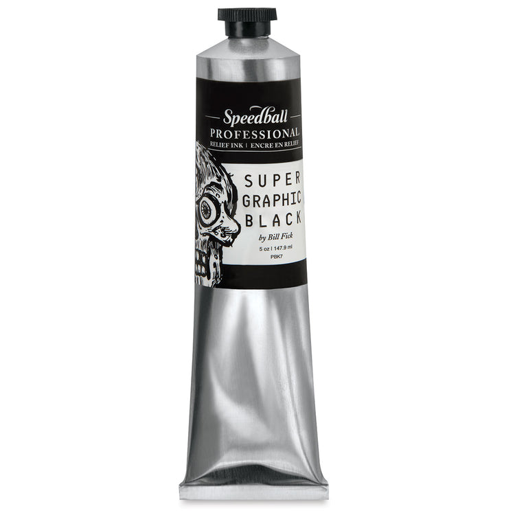 Speedball Professional Relief Ink - Supergraphic Black