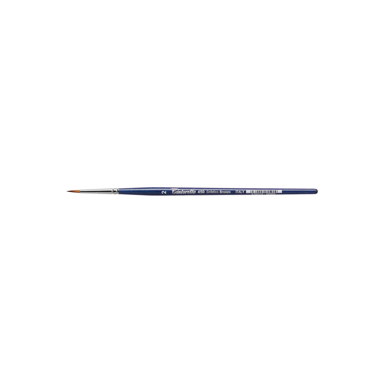 Tintoretto Round Bronze Synthetic Brush – Series 450