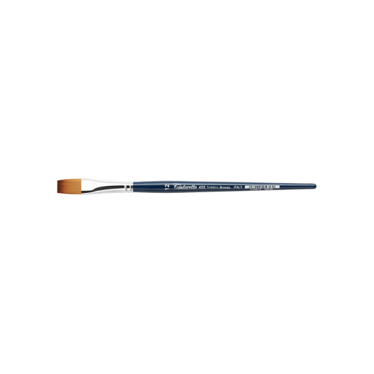 Tintoretto Flat Bronze Synthetic Brush – Series 455