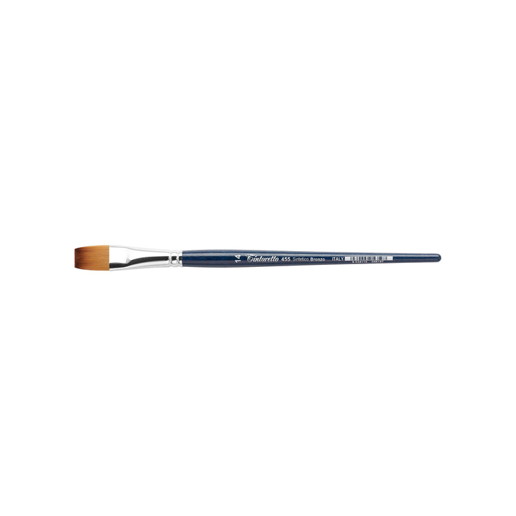 Tintoretto Flat Bronze Synthetic Brush – Series 455