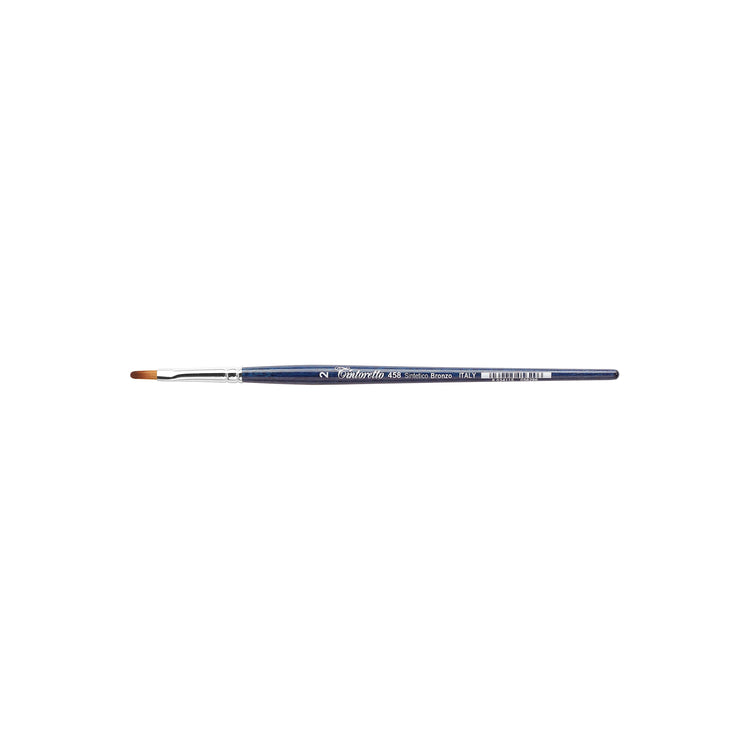 Tintoretto Filbert Bronze Synthetic Brush – Series 458