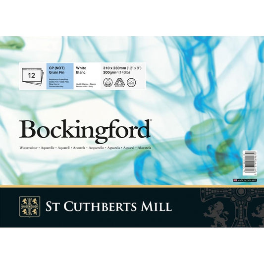 Bockingford Watercolour Paper White 300gsm 760 x 560 - Single sheets in store only