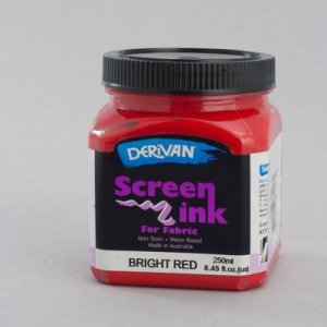 Derivan Fabric Screen Ink 250ml